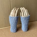 シルクコットンのリストウオーマー