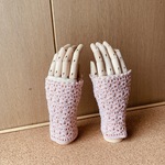 シルクコットンのリストウオーマー