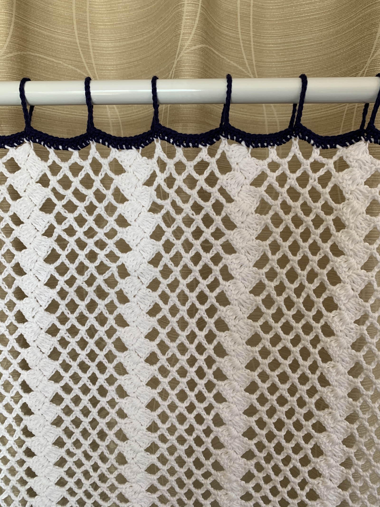 送料無料 手編みカフェカーテン - breadhideko | minne byGMOペパボ