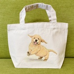 ゴールデンレトリバー（puppy）のトートバッグ
