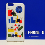 iPhone６専用ケース『どうぶつ◯△□』