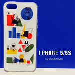 iPhone５/５S専用ケース『どうぶつ◯△□』