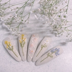 刺繍ヘアピン