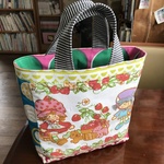 トートーバッグ　ストロベリーショートケーキ