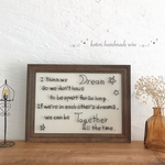 再販☆ワイヤー名言集  フレーム付き