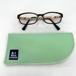 【取り出し簡単】眼鏡入れ　パステルグリーン