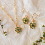 14kgf Vintage Daisyネックレス＆ピアス