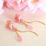 桜舞散るピアス