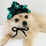 こどもの日 市松模様 兜 (黒)