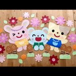 【送料無料】春のお花いっぱい壁面＊