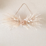リボンスワッグ　　beige pink