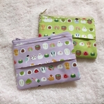 和菓子と鳥のティッシュケース