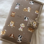 『新柄』Ａ６対応お薬手帳ケース（NA-249）pretty dog