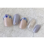 ＊NEW＊     ネイルチップ   大人フラワー