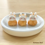 新作🐰もっちりクリームうさぎさんのシュークリーム/ミニュア/1個売り