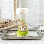 【 spring  】送別、お誕生日、大切な贈り物に…✽優しくお花を照らす✽心安らぐ lamp flower S size	