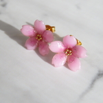 nao様  ご依頼品  桜咲く。。。アシンメトリーピアス
