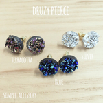 ハワイで大人気☺︎druzy風pierce☺︎イヤリング