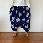 大風呂敷でサルエルパンツ
