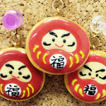 縁起物♡ダルマさんチャーム
