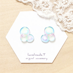 しゃぼん玉ピアス