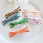 6本セット♪　ヘアアクセサリー　ヘアピン　ヘアクリップ　髪飾り　6色セット　