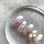 ニュアンス　フラワーネイル
