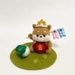 【受注制作】子供の日　柴犬金太郎セット　羊毛フェルト