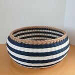 しましま猫ベット(ブルー) 
