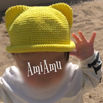 送料無料!ねこ耳hat☆ねこオールシーズン可☆3カ月〜1歳ごろまで