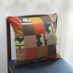 パッチワーククッションカバーmuji＋