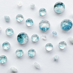 ガラスの海  【15mm】 ピアス・イヤリング