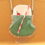 クリームソーダ（レトログリーン）✨スマホポシェット