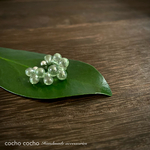 Olive green drops+〈イヤーカフ〉オリーブのしずく