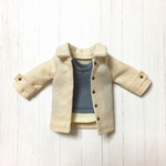オビツ11サイズ服＊ジャケット×重ね着風タンクトップ2点セット