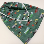 翌日発送可/はたらく車/体操服袋単品