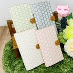 刺繍 全機種対応 手帳型 【 刺繡 フラワー 】 スマホケース 本革 花 可愛い キュート 春カラー  A007A