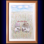 ハリネズミの絵🖼(プレゼント用🎁)