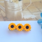 ひまわり🌻ヘアクリップ