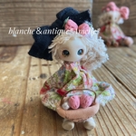 ブラックリボンのいちご狩り女子♡*Amelie*doll ミニチュアドール