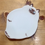 ふぞろいのねこ皿たち c