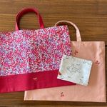 ①tmg様専用☆リバティのレッスンバッグ