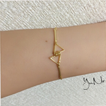 トライアングルのブレスレット