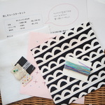 刺し子コースターキット (糸選択)