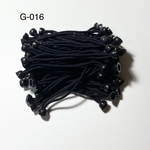 約1cm半カップ　半完成ゴム[黒色] (G-016)