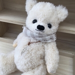 ハンドメイドのんびりプクプククマ🧸ちゃんテディベア風ぬいぐるみ