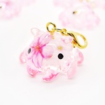 大きめ🐙めんだこズ♪季節限定🌸【桜】チャームストラップ