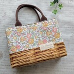 リバティ ふんわりバッグinバッグ。
