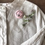 刺繍ブローチ