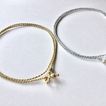 マクラメネックレス紐(メタリックカラー)※必ずご希望のカラーをお知らせください※